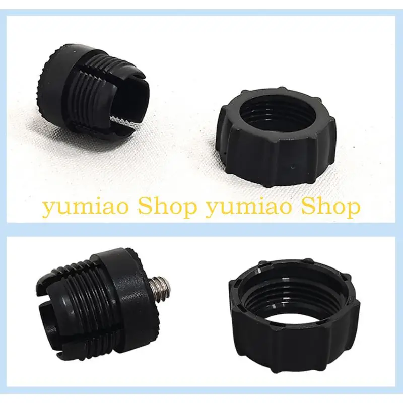 587B 1/4 Screw to 17mm Ball Head Interfaces Plastic Joint Adapter for Phone Holder