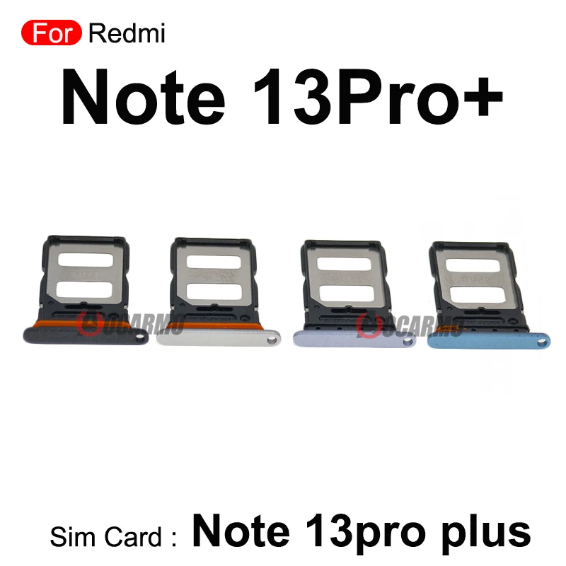 For Redmi Note 13Pro Plus Note13 Pro+ Sim Card Sim Tray Holder Slot Replacement Parts