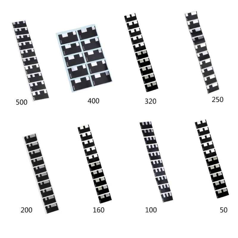 10 Stück 135 35mm Bulk-Film kamera dx Code iso50 100 160 200 250 320 400 500 Etikett Handro llen aufkleber automatische Erkennung