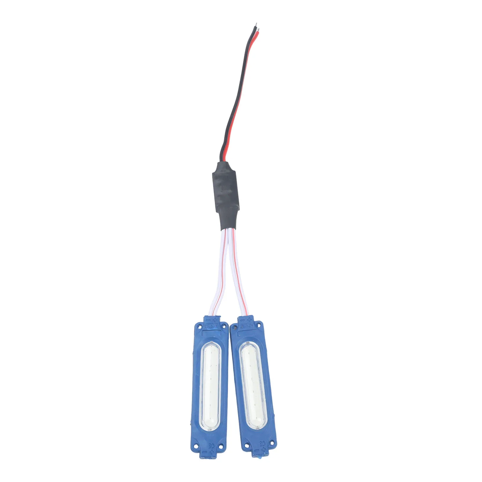 High brightness waterproof LED module with two lights suitable for cars motorcycles electric vehicles IP65 certified
