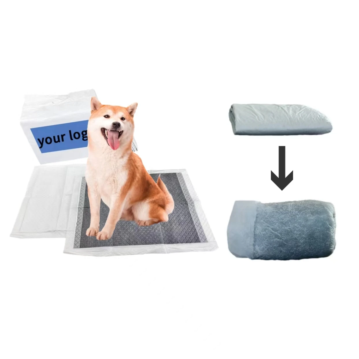 

bamboo charcoal pad dog training extra large pet pee pads disposable pet underpads