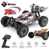 WLtoys 144016 Fast RC Cars 35KM/H OR 75KM/H 1/14 off Road 4WD Drift Toys,2.4G Remote Control Monster Truck for Adults and Kids