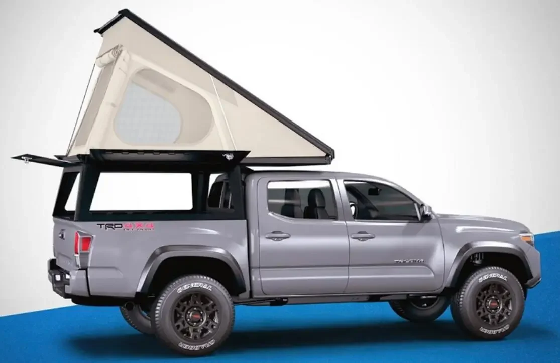 4X4 Pickup Truck Hard Top Canopy Aluminium Shell Slide Out Dual Cab   