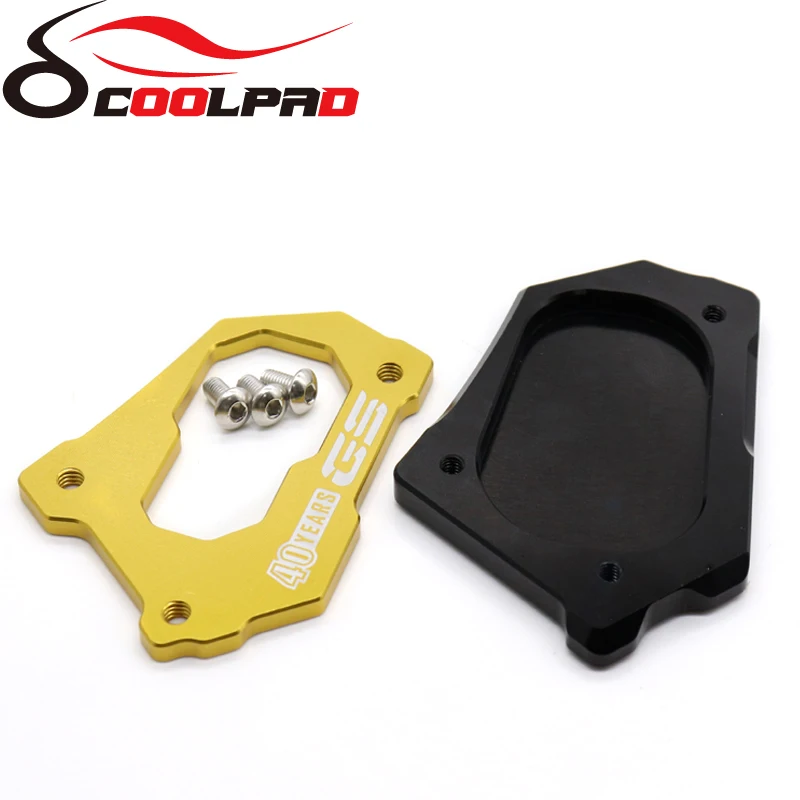 Side Stand Extension Plate For BMW R1200GS LC R1250GS/ADV 2013-2022 Motorcycle Kickstand Enlarge Support R 1200 1250 GS 40 YEARS