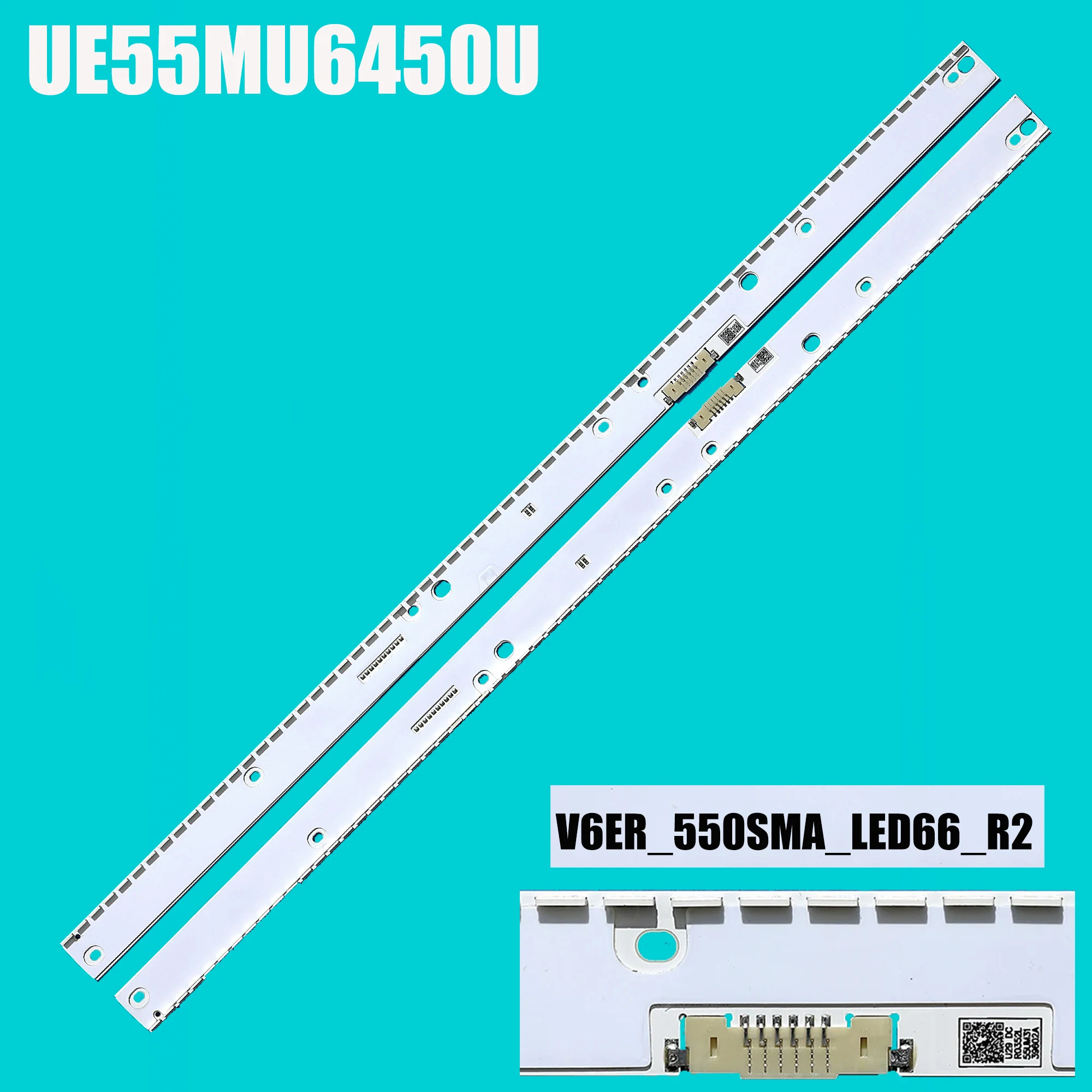 LED strip For UE55MU6650 UE55MU7400U UE55KU6670 UE55KU7500 UE55KU6400 UE55MU6400 UE55KU6500 UE55MU6500 UE55KU6400UXZ UA55KU7510