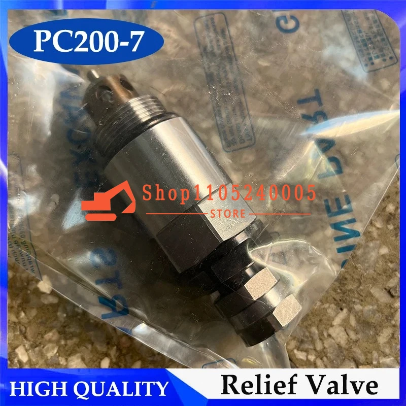 723-46-42800 Relief Valve 7234642800 for Control Valve Assy PC200-7 PC300 PC350 PC360 PC400 PC450 PC490 PC550