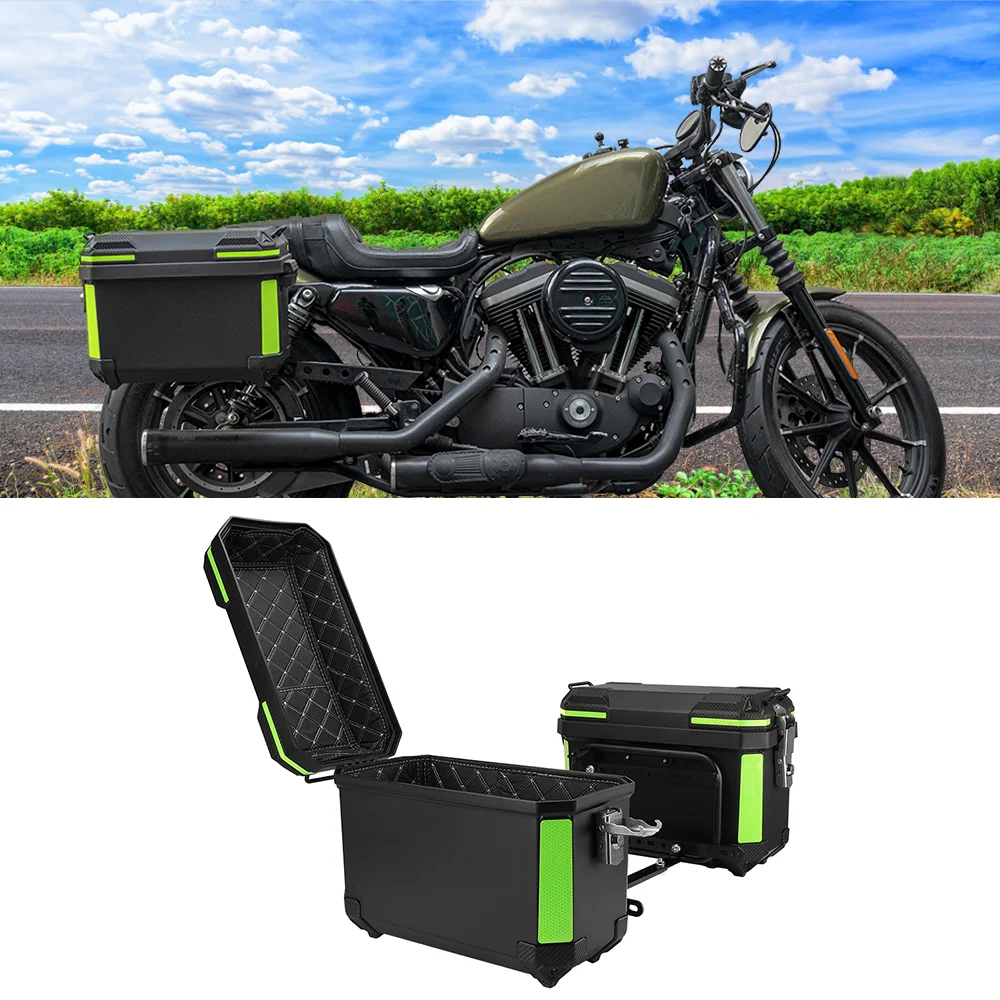 

For BMW G310 F700 750 800 850 GS R1200GS R1250GS Side Box Saddle Luggage Universal For Kawasaki VERSYS X300 650 1000 Accessories