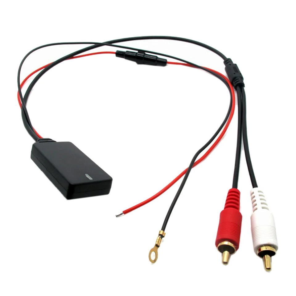 

Universal Bluetooth AUX Receiver Module 2 RCA Cable Adapter Car Radio Stereo Wireless Audio Input Music Play for Truck Auto