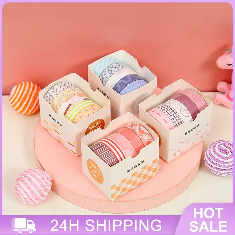 

Non-sticky And Paper Easy To Tear And Paste Hand Account Morandi Color Printing Adhesive Sticker Macaron