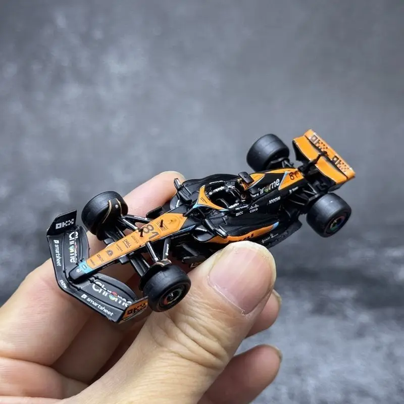 In stock 1:64 MCL60 2023 #81alloy miniature replica car model, boy toy gift, room collection statue