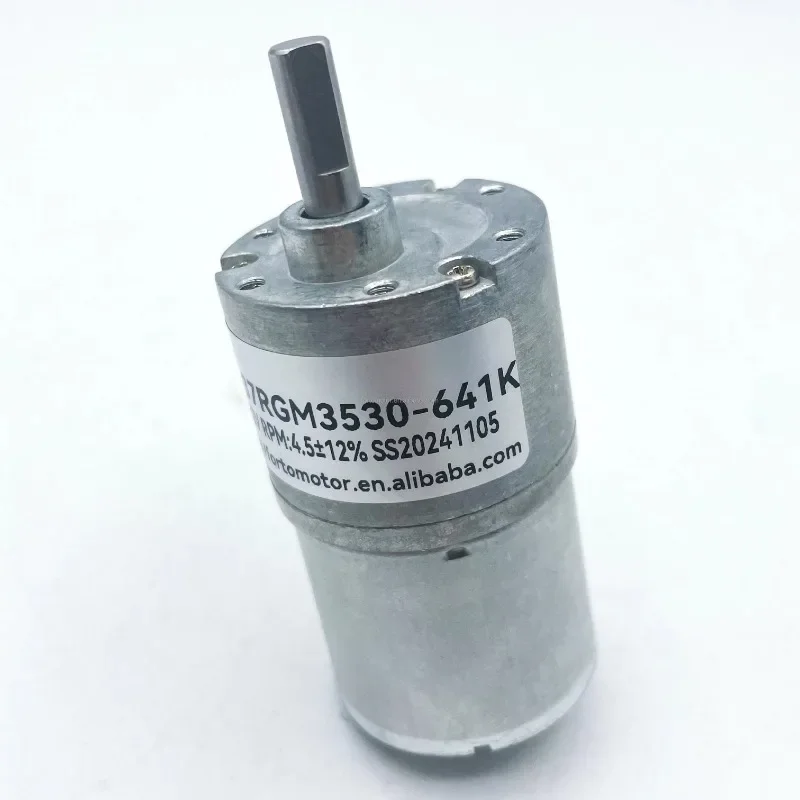 

FT-37RGM3530-641K straight gear reducer 12v DC gear reducer motor gearbox for cat lit box
