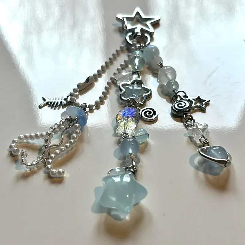 Jellyfish Phone Charm Ocean Theme Keychain Star Keychain