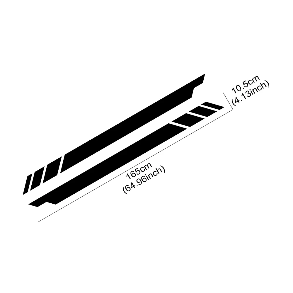 

Для Audi A3 8V 8P 8Y S3 RS3 Sedan Sportback 2 шт. Автомобильная виниловая наклейка с боковой спортивной полосой, наклейка, водонепроницаемая графическая наклейка, аксессуары