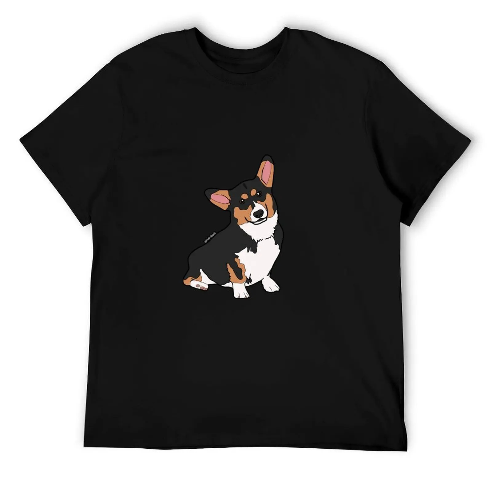 

Cedric Diggory The Corgi T-Shirt t shirt for man cotton t shirts high quality T-Shirt