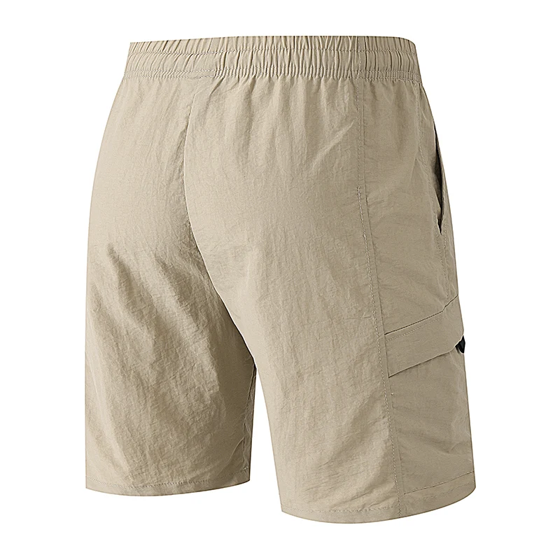 Celana Pendek Kasual Pria Celana Olahraga Fashion Katun Pria Bersirkulasi Musim Panas Celana Pendek Elastis Pantai Bermuda Pria Pakaian Pria Ukuran Besar