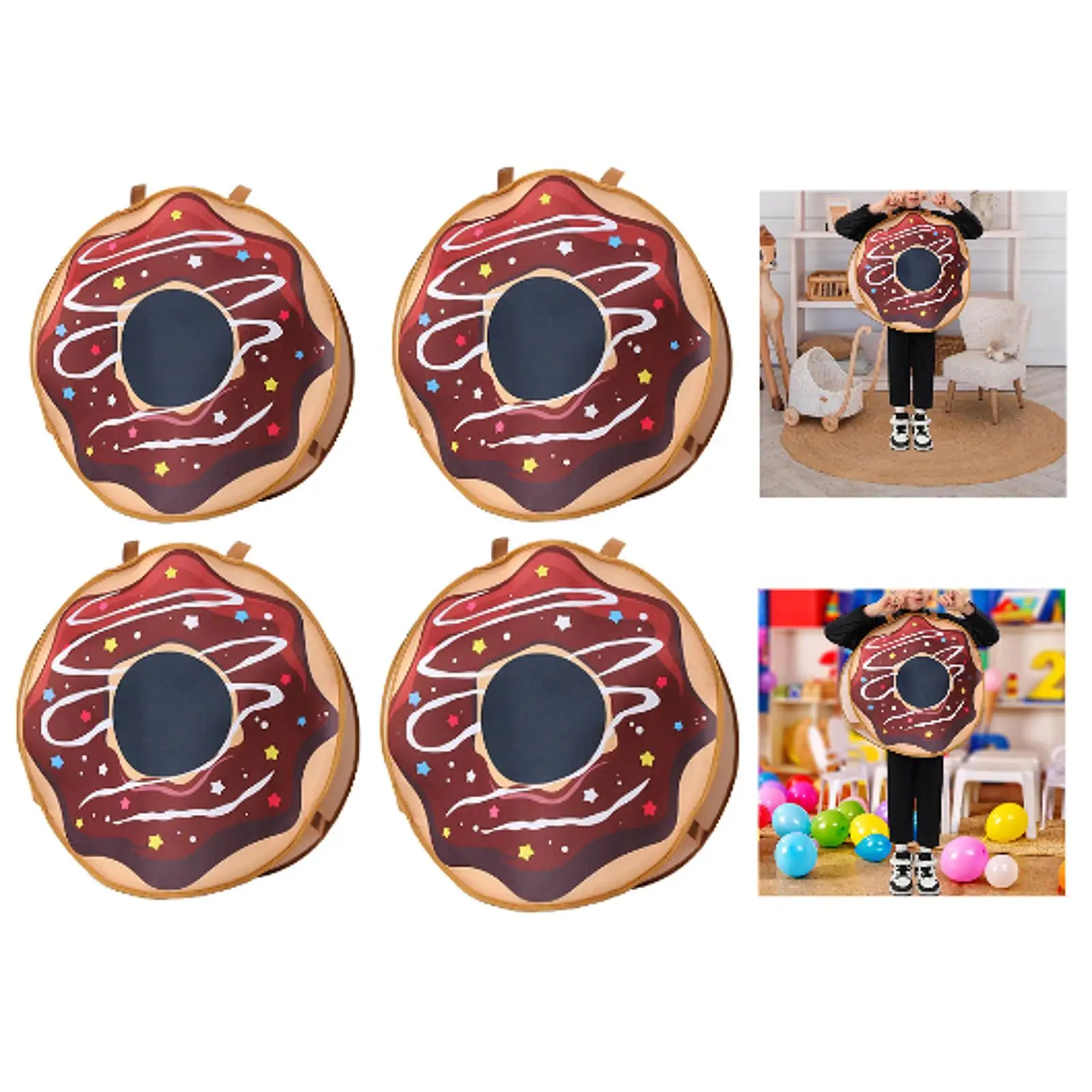 Kids Donut Costume Theme Party Children Festival Performance Cute Fancy Dress