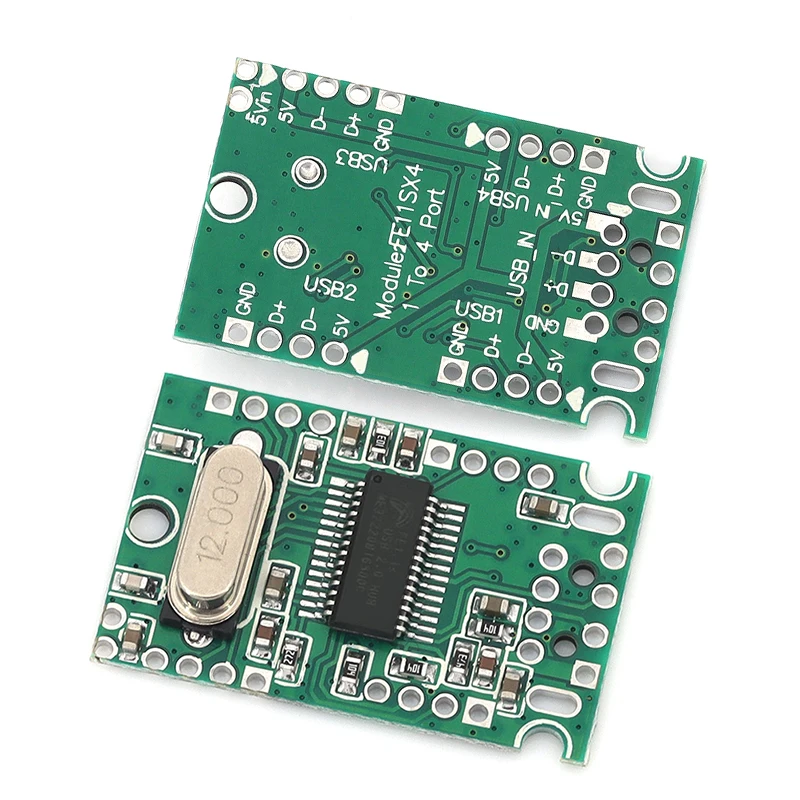 Stlxy 1-10Pcs USB 2.0 Expansion Module HUB Concentrator 1 to 4 Port Transfer Development Board Drive-Free