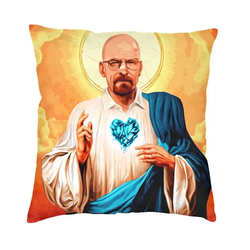 Nordic Style Breaking Bad Walter White Throw Pillow Cover Home Decor Custom Square Cushion Cover 45x45 Pillowcover Living Room