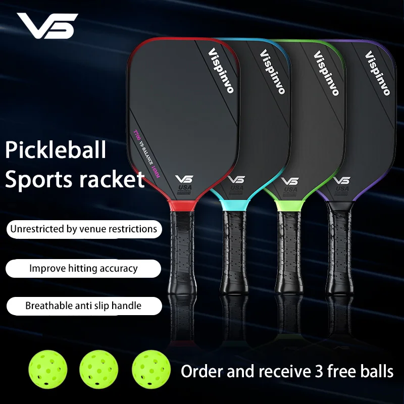 

Профессиональный конкурентоспособный Pickleball Paddle Balance Тип горячего прессования Процесс PP Сотовый сердечник Балансирующий корт Спортивное оборудование