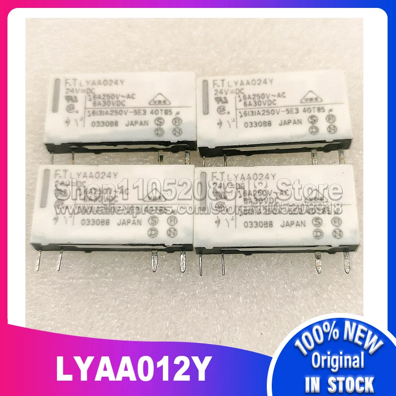 10 PZ/LOTTO LYAA012 LYAA012Y LYAA012V 12VDC 100% Nuovo magazzino Spot