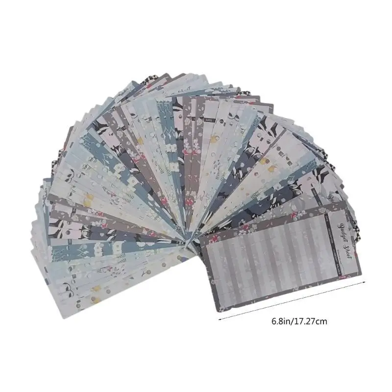 Inserto fogli budget per spese per ricariche raccoglitore budget pianificatore budget