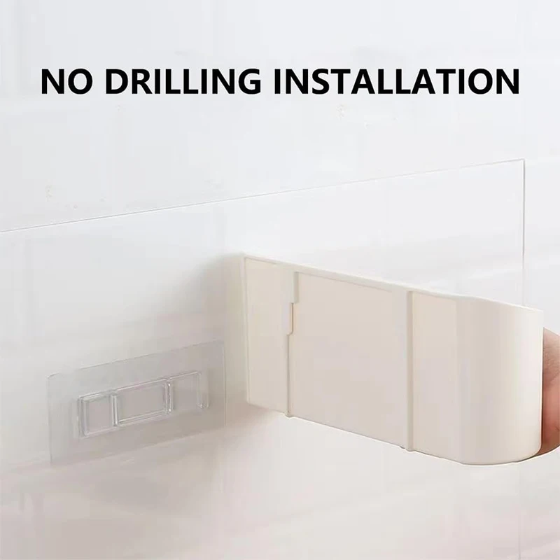 Multi-Purpose Adhesive Storage Shelf for Kitchen, Bathroom & More 2