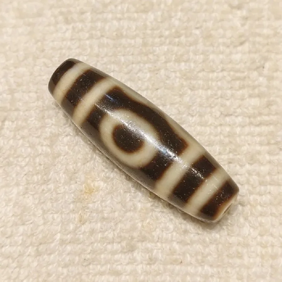 

Тибетский агат Дзи Тайвань, инфильтрация, нежный белый сердечник, подкова, состаренное небесное ожерелье из бисера, кулон, аксессуары «сделай сам»