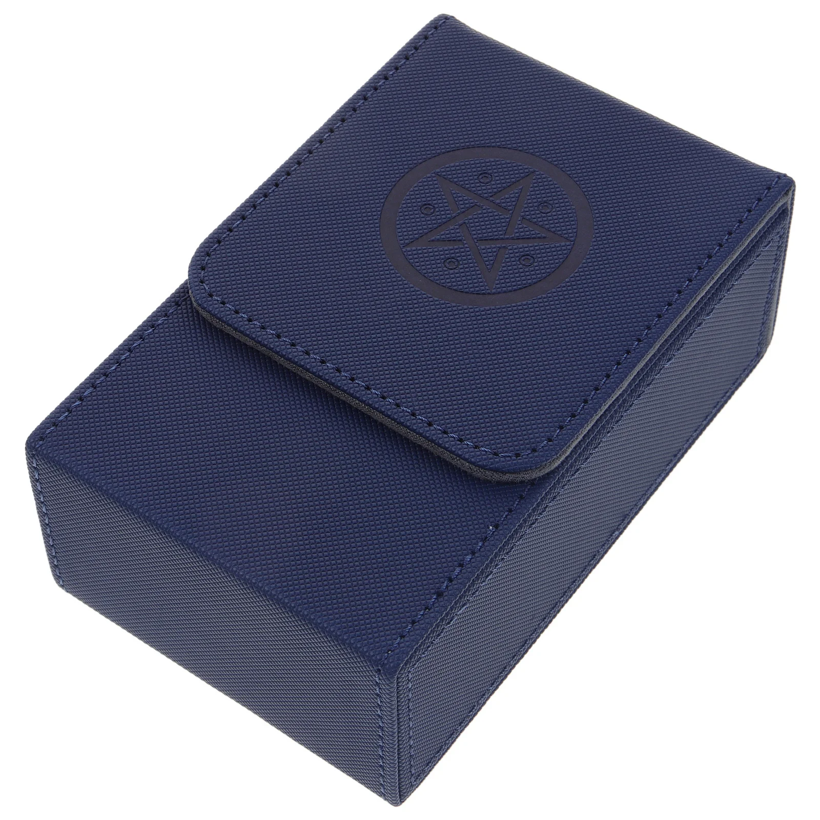 

PU Tarot Card Storage Box with Lid Portable Magnetic Closure Organizer for Cards Diary Envelope Postcard Game Accessories Holder