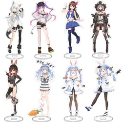 Hot Anime Hololive Vtuber Figure Acrylic Usada Pekora Uruha Rushia Hosimati Suisei Inugami Korone Bags Stand Model Fans Gift