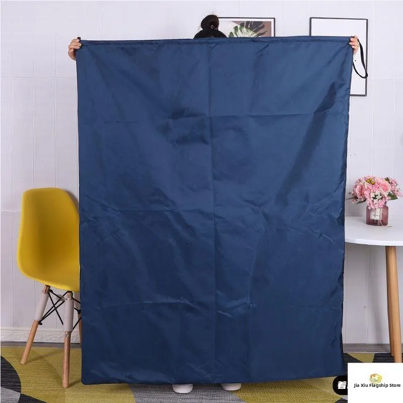 ถุงคลุมกันฝุ่นขนาดใหญ่ ผ้าคลุมเตียงแบบพับได้ สำหรับเตียงนอน ป้องกันฝุ่นละออง จัดระเบียบบ้าน