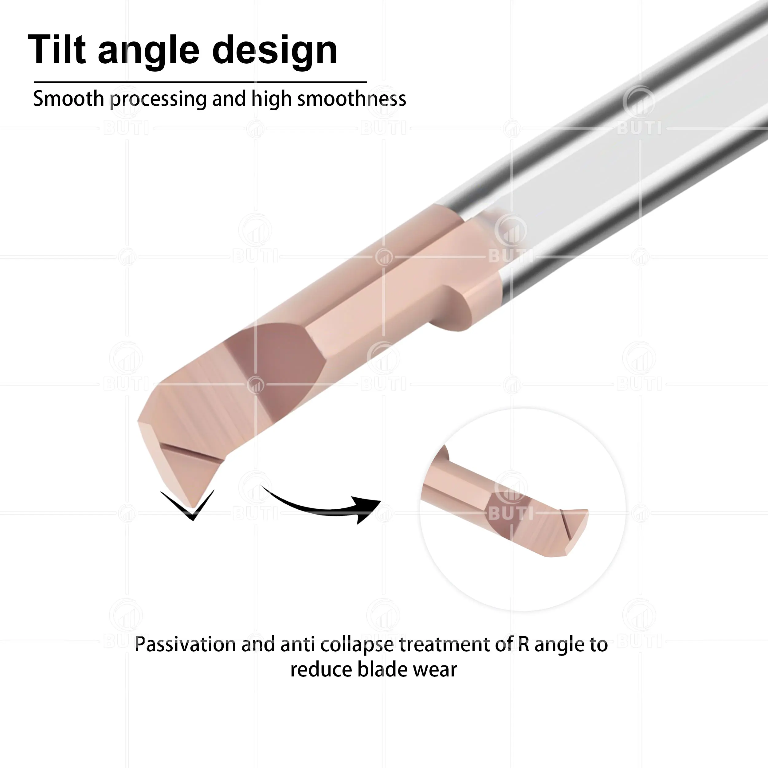 DESKAR 100% Original MPR Small Aperture Boring Tool MPR2 MPR4 MPR6 MPR8 MPR10 R0.1 R0.2 L15 L22 Tungsten Steel Inner Groove Tool
