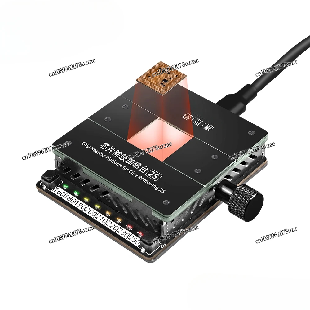 Shenlu Mobile Phone Fixed CPU Font Library IC Chip Heating and Degumming Platform Maintenance Tool