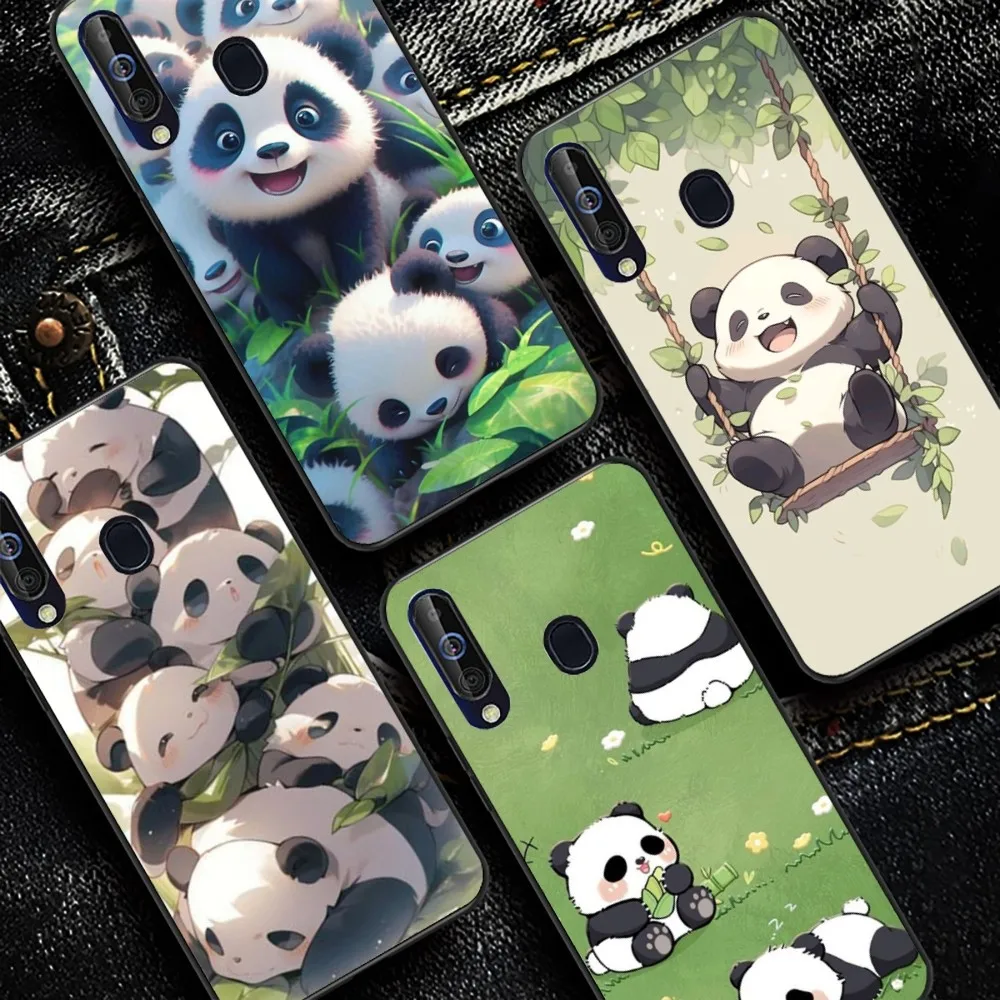 

Cartoon Lovely Panda Phone Case For Samsung A 10 11 12 13 20 21 22 30 31 32 40 51 52 53 70 71 72 73 91 13 Shell