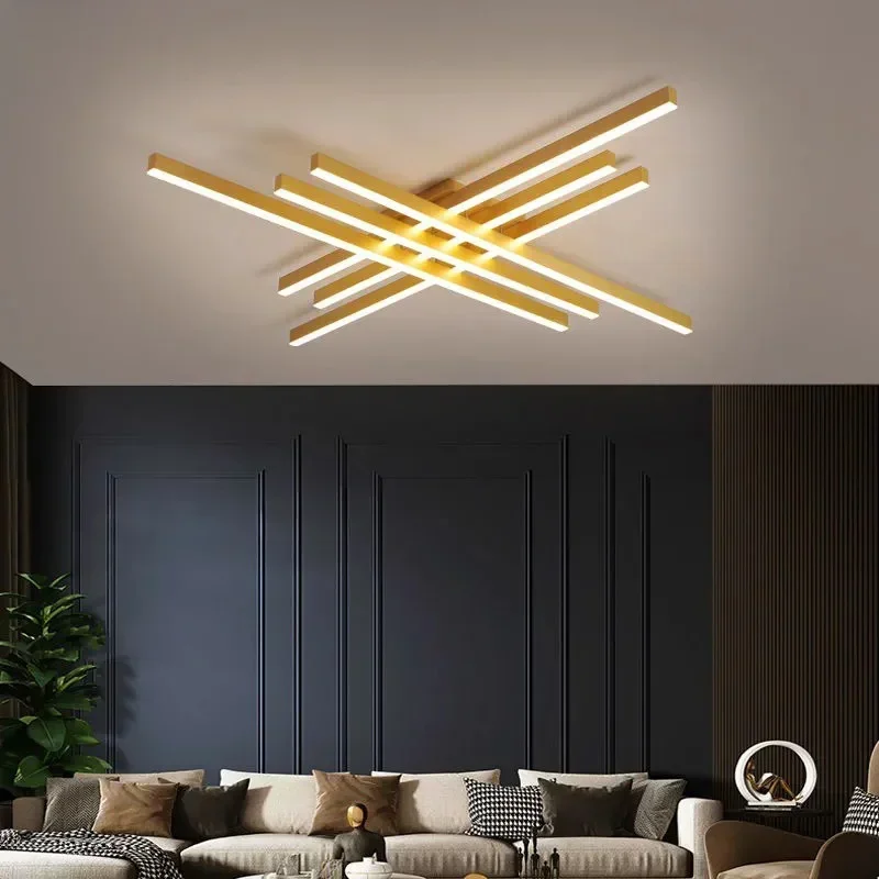 Dimming Simple New Modern LED Chandelier Lights Living Dining Room Bedroom Villa Apartment Hall Kitchen Lamps Indoor Lighting 조명