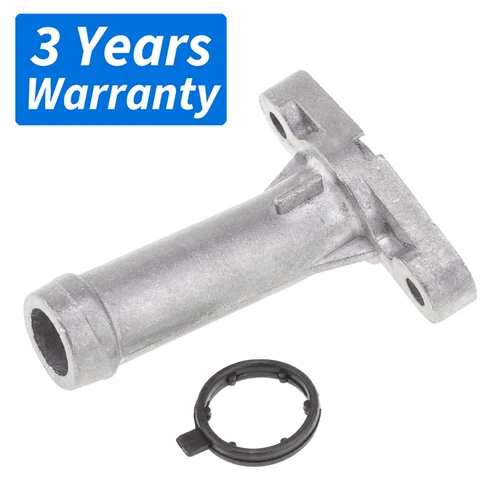 Brida de refrigerante de motor de aluminio, tubo de conexión 03H121145A,03H121144A para AUDI Q7 2006-10,VW CC,Passat,Phaeton,Touareg 2005-2018