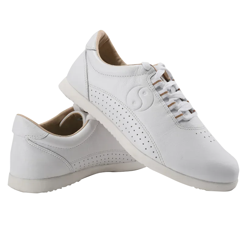 Genuine Leather Kung Fu Tai Chi Shoes Martial Art Shoes Wushu Sport Sneakers Cowhide Leather Unisex Men Women 2022 Custom