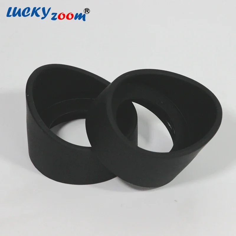 2 Pcs/Set 34mm Diameter Rubber Eyepiece Cover Guards for Biological Stereo Microscope Telescope Monocular Binoculars Eyecups