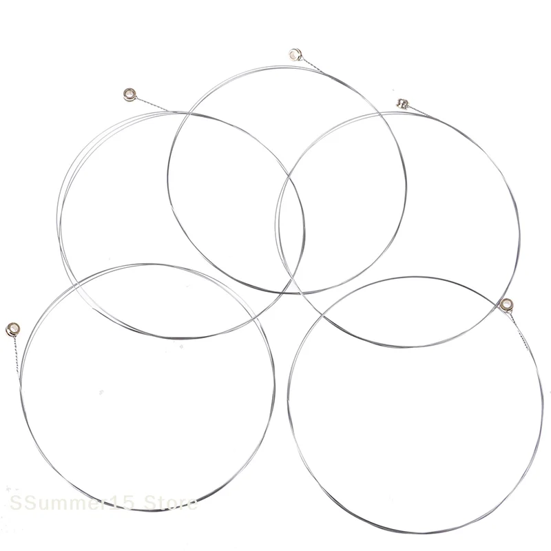【R】5 Pcs Tone steel strings E-1 for acoustic guitar