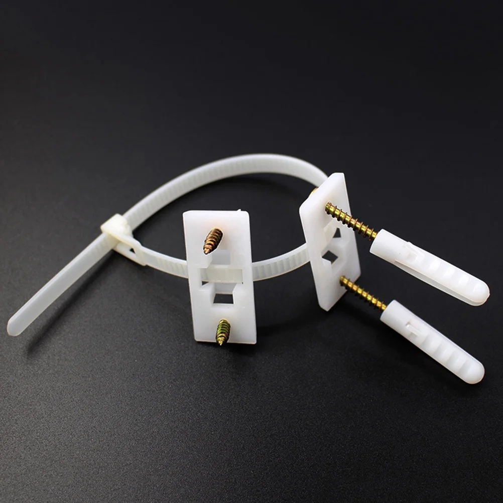 가구 안전을위한 10pcs 안티 팁 스트랩 조정 가능한 장착 키트 어린이 보호 홈 캐비닛 옷장 고정 장치 베이비