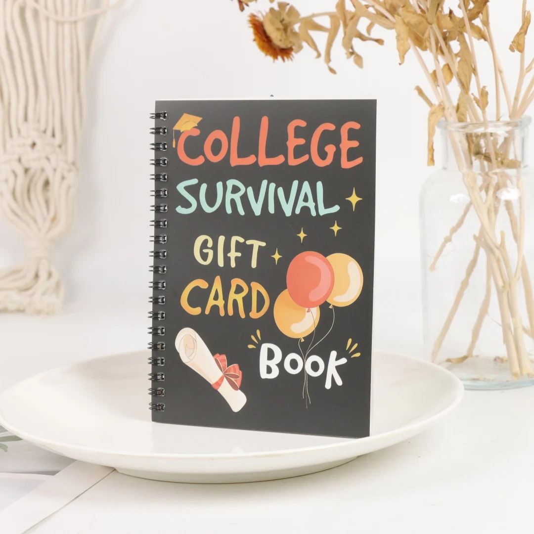 College Survival Gift Card Book - Fun Graduation Gift for High School Grads Going to College, Perfect for Students