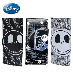 Disney The Nightmare Before Christmas Leder-Geldbörse Jack Skellington Cartoon-Figuren Multifunktions-Geldbeutel Männer Frauen Geschenke