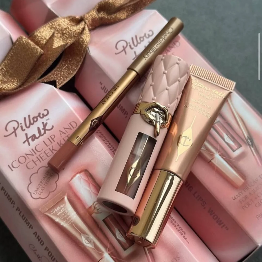 Charlotte Tilbury Glow Toner Pore Refining Brightening&Plumping Lip Gloss Smooth Glossy&Unreal Blush Stick Natural Radiant Long