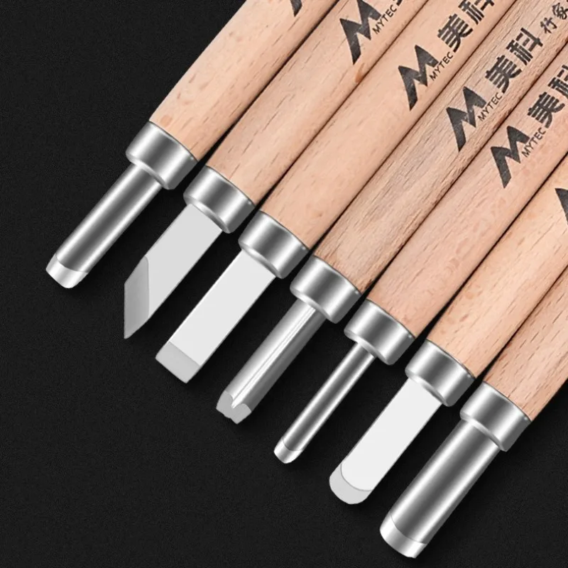 Household DIY Wood Carving Knife Set Useful Sculpture Eraser Wood Utility Chisel Multifunctional Woodworking Hand Tool Sets