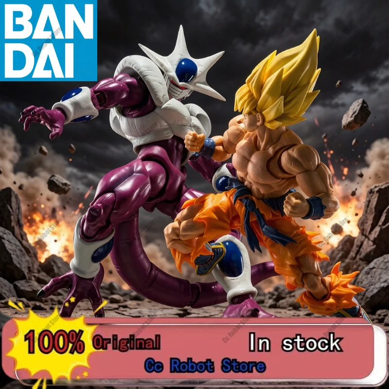 

[В наличии] Оригинальная фигурка BANDAI S.H.Figuarts Dragon Ball Son Goku Kurode Final Form, 40-я годовщина, модель SHF, подарок