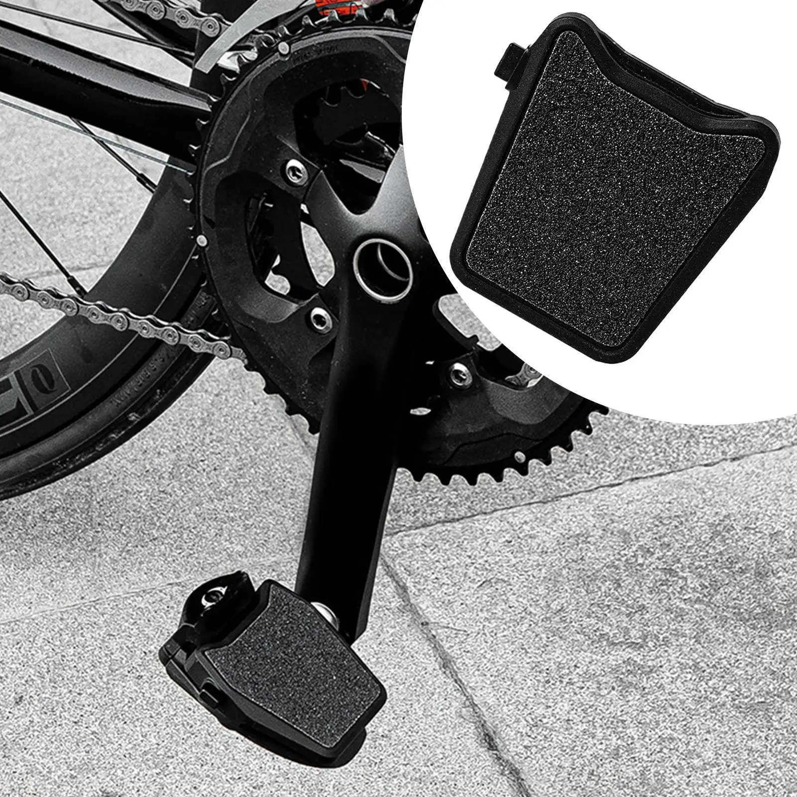 

Exercise Bike Support Foot Pad Replacement Pedal Inserts Adapter Bicycles Accessories For Gym Training Women Cardio Indoor Men