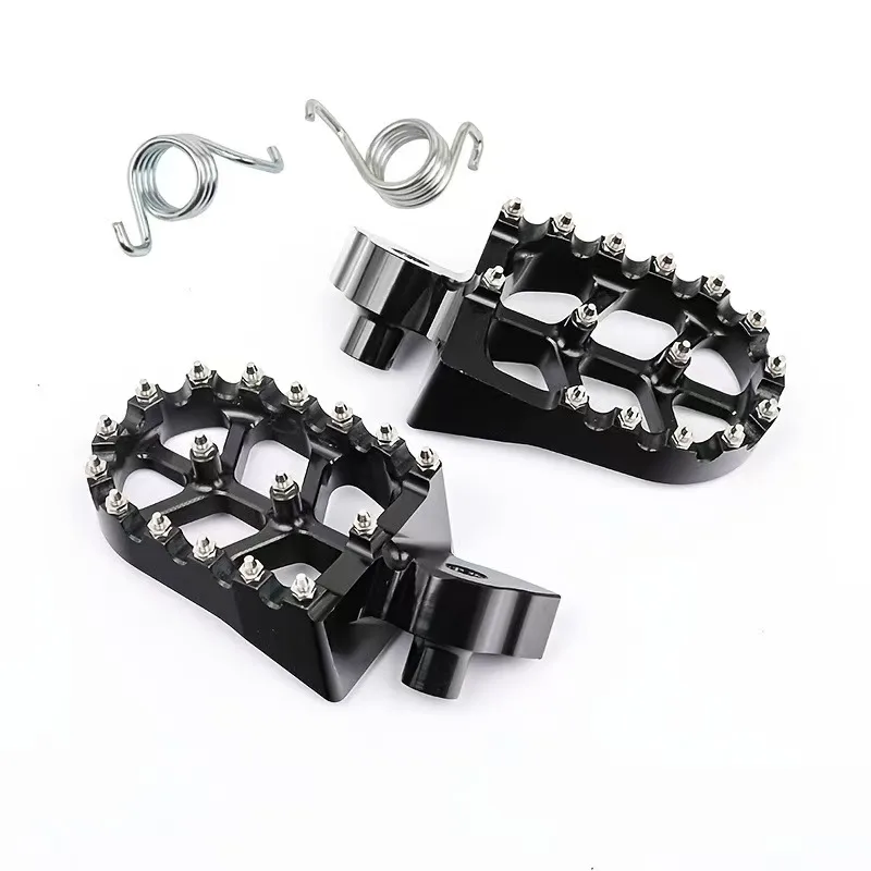 Modified CNC Machined Aluminum FootPegs, Compatible With Yamaha YZ, YZF, WR85, 125, 250,450F Models