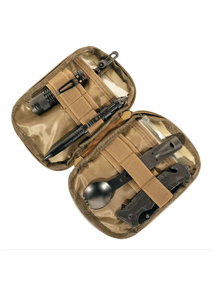 Nylon  Bag Outdoor Waist Fanny Pack Mobile Phone Pouch Belt Waist Bag Gear Bag Gadget Purse