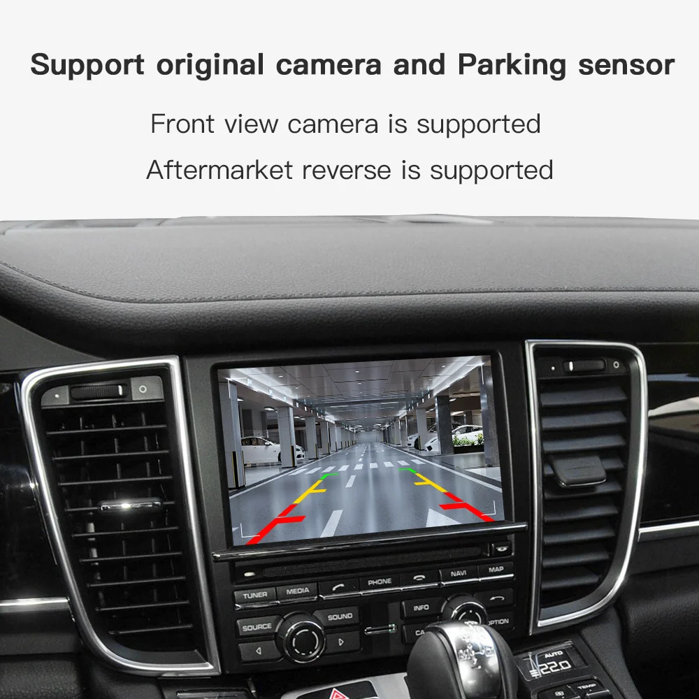 CARABC Wireless Carplay Modulo Android Auto per Porsche Pcm 3.1 Panamera Cayenne Macan Cayman Boxster 911 718 970