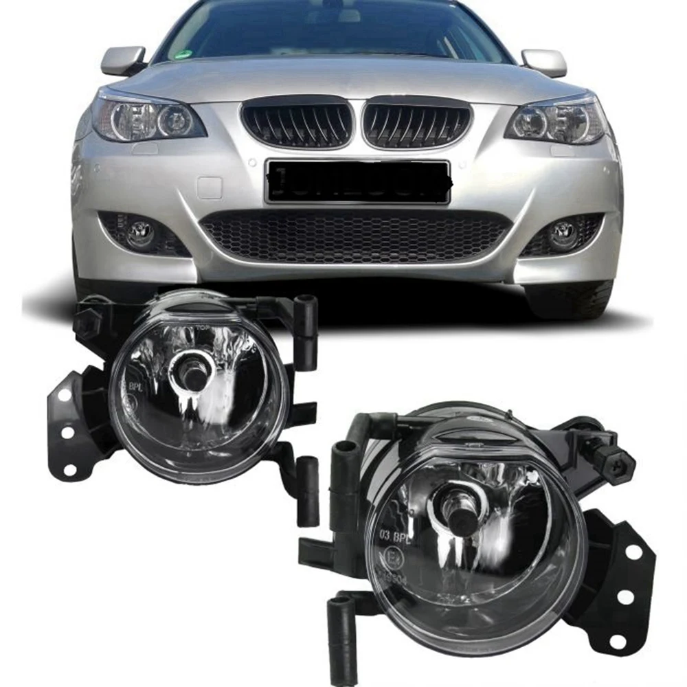 Fog Lights  embly for -BMW 3 5 6 Series E60 E61 E90 E91 E63 E64 X3 E83 Front Bumper Fog Lamp 6317691079163176910792