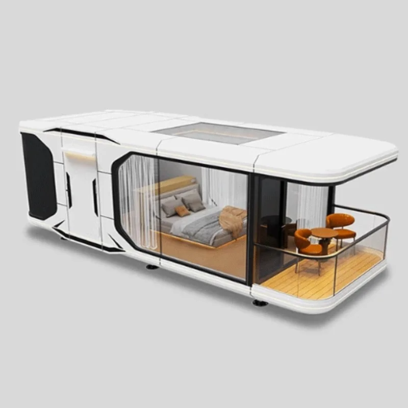 Prefabricated Modular Home Space Capsule Container Prefab House